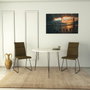 Hanah Home Sandalf - Marmo Blanco y Negro